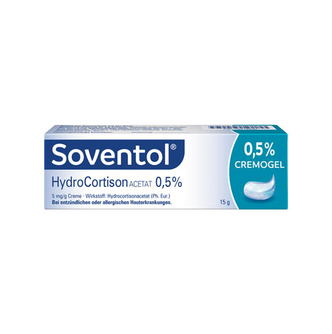 Soventol® Hydrocortison 0,5% Cremogel*