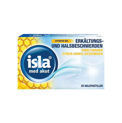 Isla ® med akut Zitrus-Honig-Pastillen*